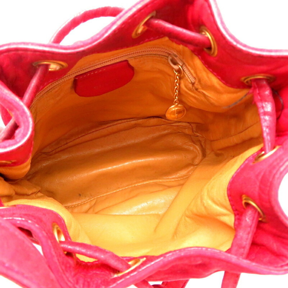 Gucci Shoulder Bag Drawstring Red - image 6